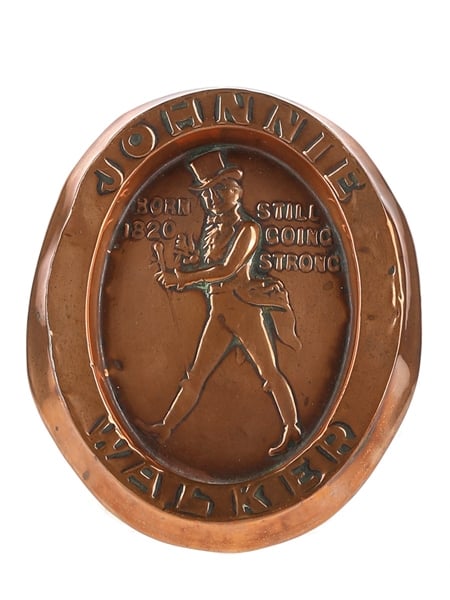 Johnnie Walker Striding Man Ashtray  13cm x 11cm