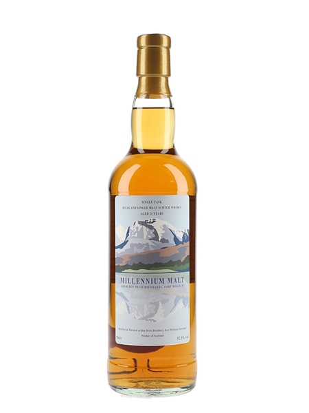 Ben Nevis 1999 21 Year Old Millennium Malt Cask 906 Private Cask Bottling 70cl / 52.3%