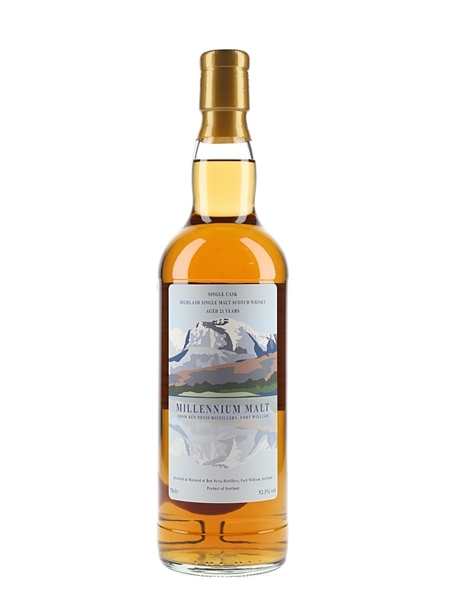 Ben Nevis 1999 21 Year Old Millennium Malt Cask 906 Private Cask Bottling 70cl / 52.3%