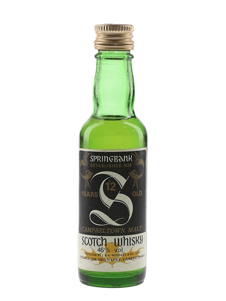 Springbank 12 Year Old Bottled 1980s 5cl / 46%