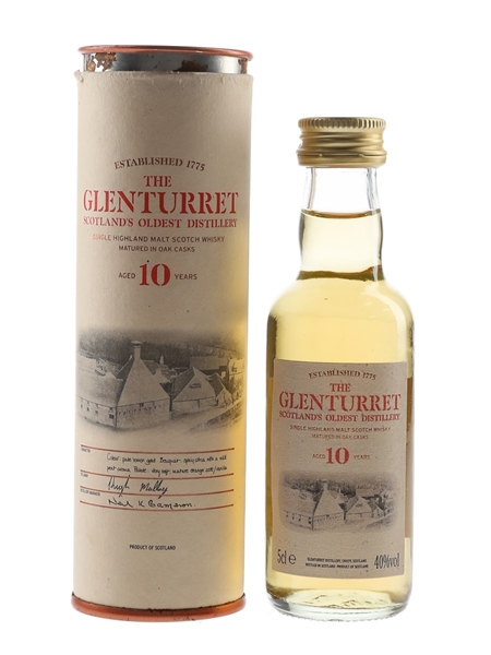 Glenturret 10 Year Old  5cl / 40%