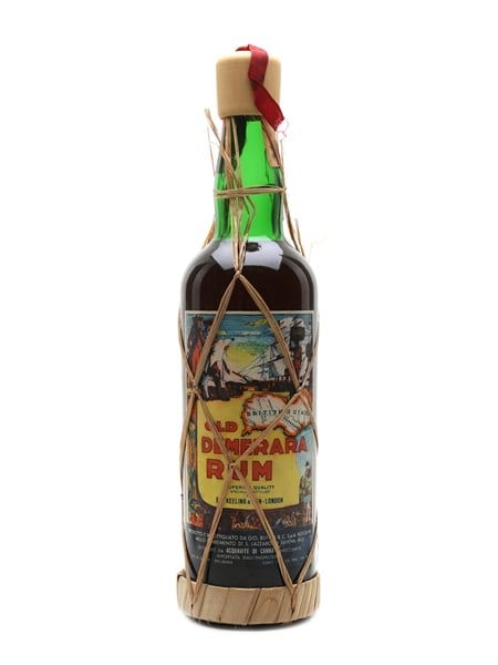 Keeling & Son Old Demerara Rum Bottled 1960s - Buton 75cl / 45%