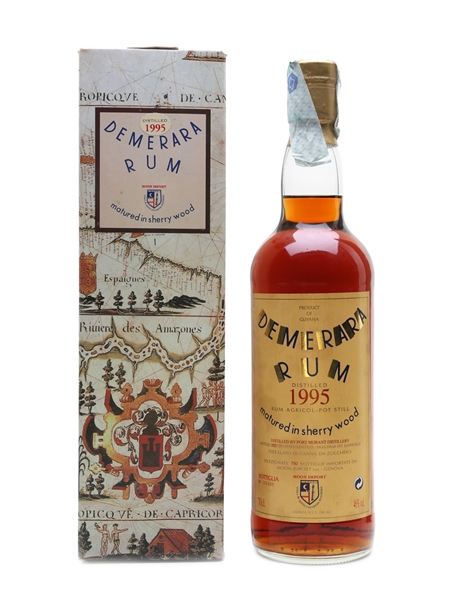 Port Morant 1995 Demerara Rum Bottled 2007 - Moon Import 70cl / 46%