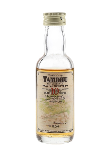 Tamdhu 10 Year Old Bottled 1970s 5cl / 40%