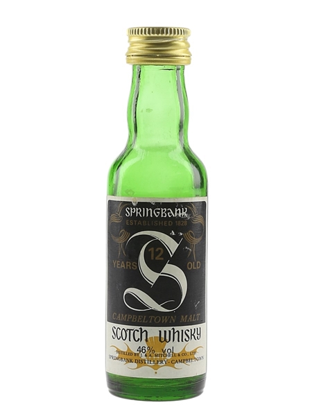 Springbank 12 Year Old Bottled 1980s 5cl / 46%