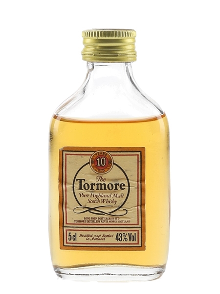 Tormore 10 Year Old Bottled 1980s 5cl / 43%