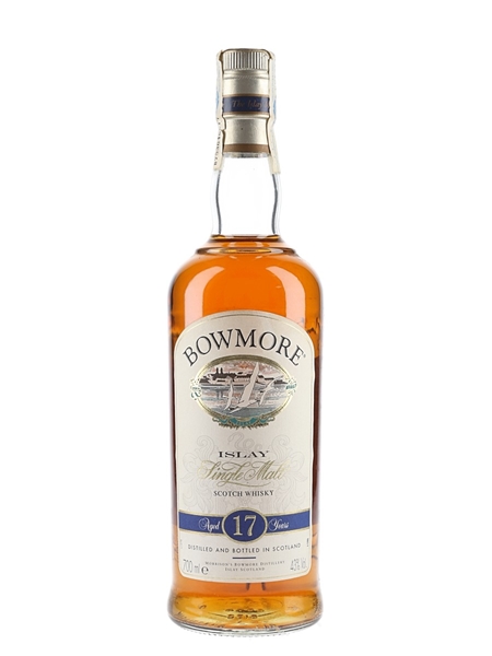 Bowmore 17 Year Old Bottled 1990s-2000s - Spain Import 70cl / 43%