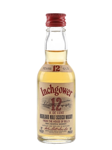 Inchgower 12 Year Old Bottled 1970s 5cl / 40%