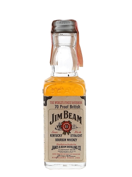 Jim Beam Bottled 1970s-1980s 4.7cl / 40%