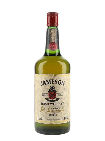 Jameson Irish Whiskey Bottled 1980s 100cl / 43%