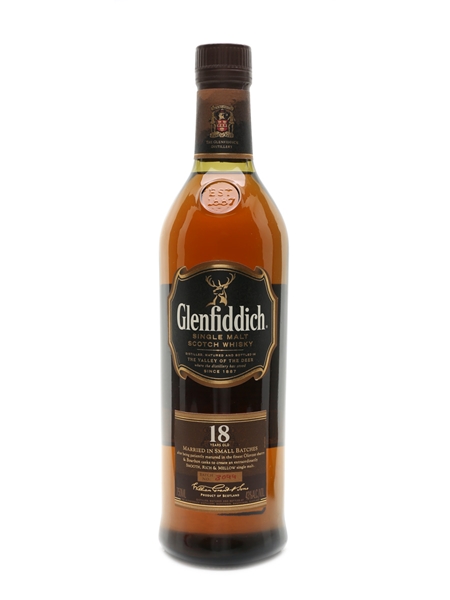 Glenfiddich 18 Year Old Batch No. 3099 75cl / 43%