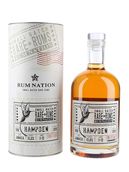 Hampden 1992 Small Batch Bottled 2016 - Rum Nation 70cl / 61.6%