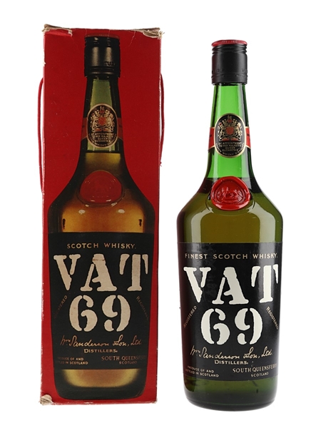 Vat 69 Bottled 1970s 75.7cl