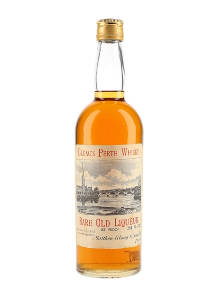 Gloag's Perth Whisky Bottled 1970s 75.7cl / 47.4%