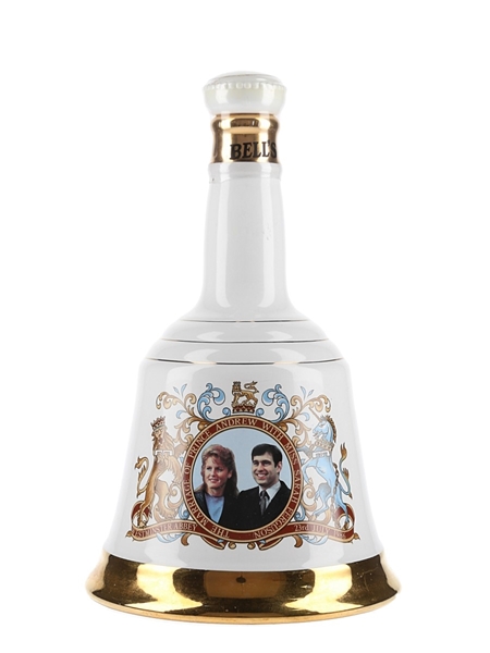 Bell's Ceramic Decanter Royal Wedding 1986 - Prince Andrew & Sarah Ferguson 75cl / 43%