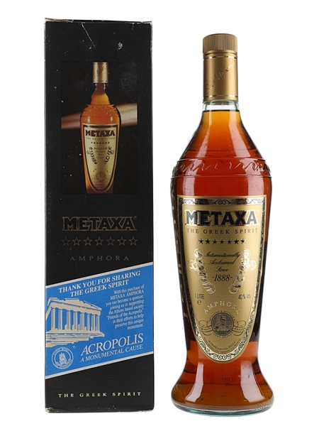 Metaxa 7 Star Golden Amphora  100cl / 40%