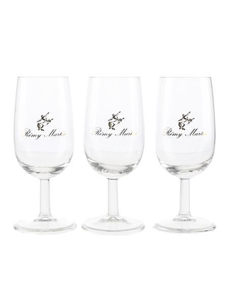 Remy Martin Nosing Glasses  3 x 13.5cm Tall