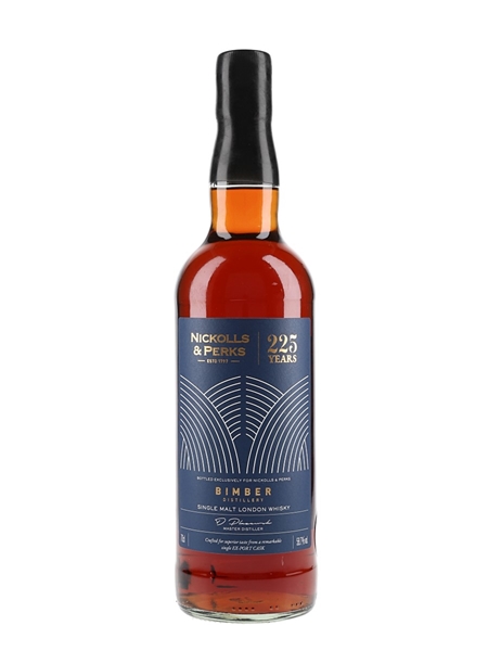 Bimber 5 Year Old Ex Port Cask Nickolls & Perks 225 Years 70cl / 58.7%