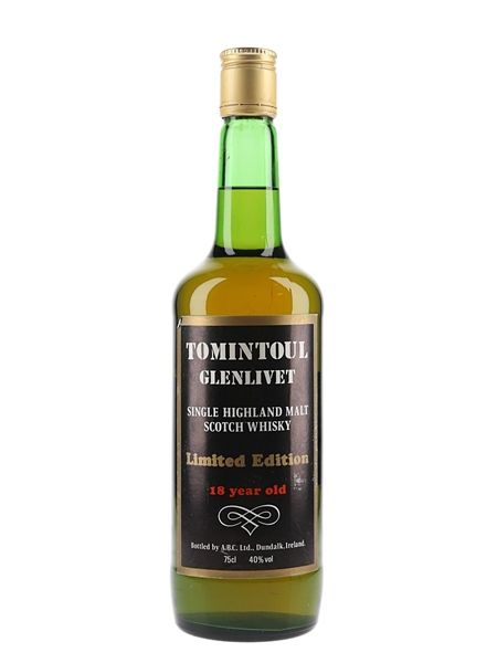 Tomintoul Glenlivet 1967 18 Year Old Bottled 1985 - ABC Ltd. 75cl / 40%