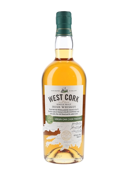 West Cork Virgin Oak Cask Finished  70cl / 43%