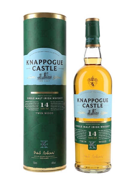 Knappogue Castle 14 Year Old Twin Wood 70cl / 46%