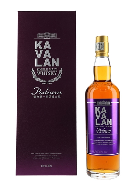 Kavalan Single Malt Podium Bottled 2020 70cl / 46%