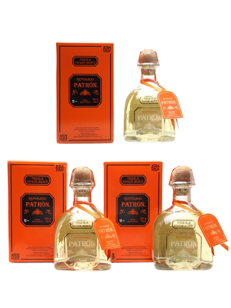 Patron Reposado  3 x 70cl / 40%