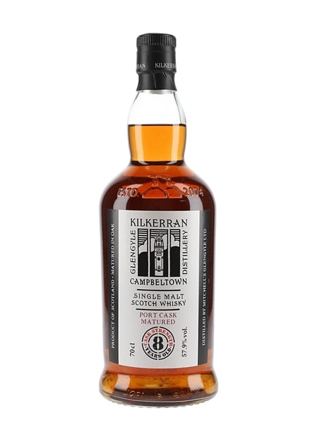 Kilkerran 8 Year Old Cask Strength Port Cask Bottled 2022 70cl / 57.9%