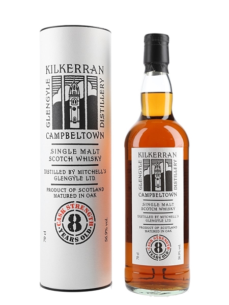 Kilkerran 8 Year Old Cask Strength Bottled 2021 70cl / 56.9%