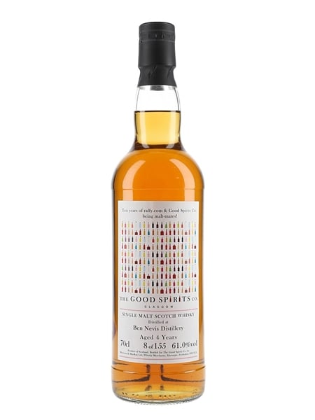 Ben Nevis 4 Year Old Good Spirits Co & Ralfy 10th Anniversary 70cl / 61%