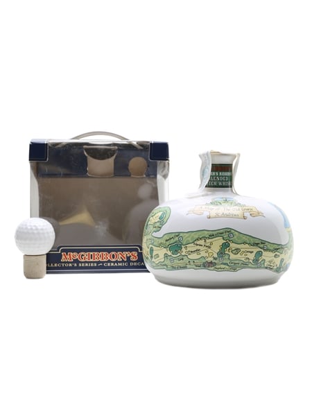 McGibbon's Master's Reserve Golf Ceramic Decanter 70cl / 43%