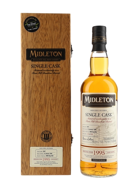 Midleton 1995 Single Cask 1047  70cl / 52.7%