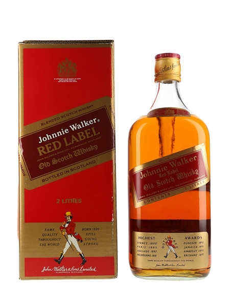Johnnie Walker Red Label 旧ラベル 特級 1875ml お得セット Johnnie Walker Red Label 旧ラベル 特級 1875ml