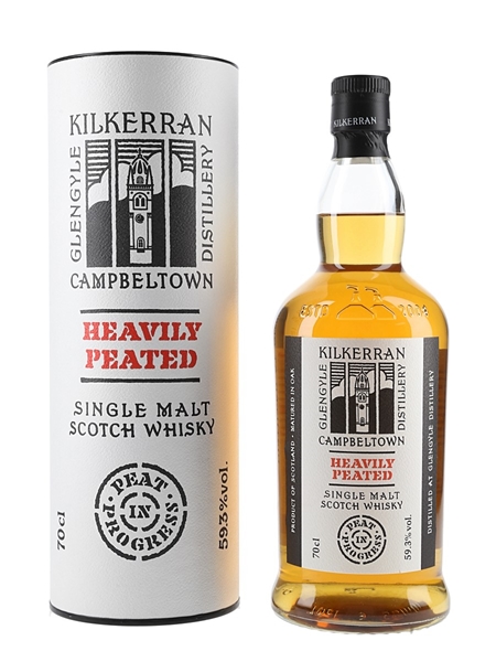 Kilkerran Heavily Peated Bottled 2019 - Batch No.1 70cl / 59.3%