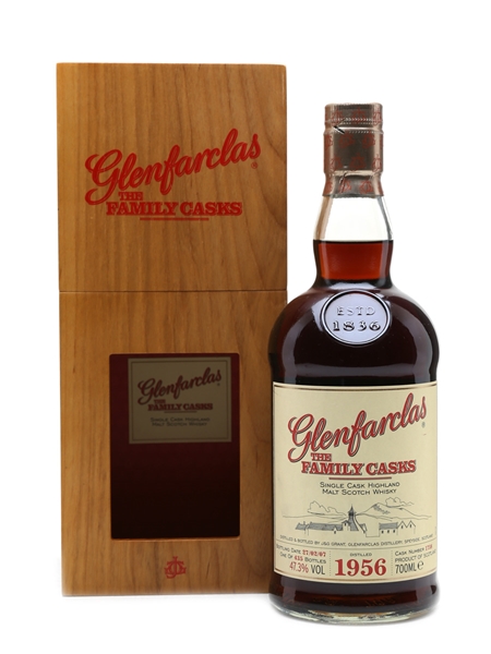 Glenfarclas 1956 The Family Casks Cask No. 1758 70cl / 47.3%