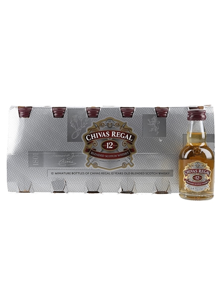 Chivas Regal 12 Year Old  12 x 5cl / 40%