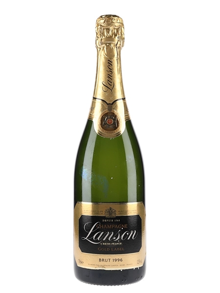 Lanson Gold Label 1996 Brut  75cl / 12.5%