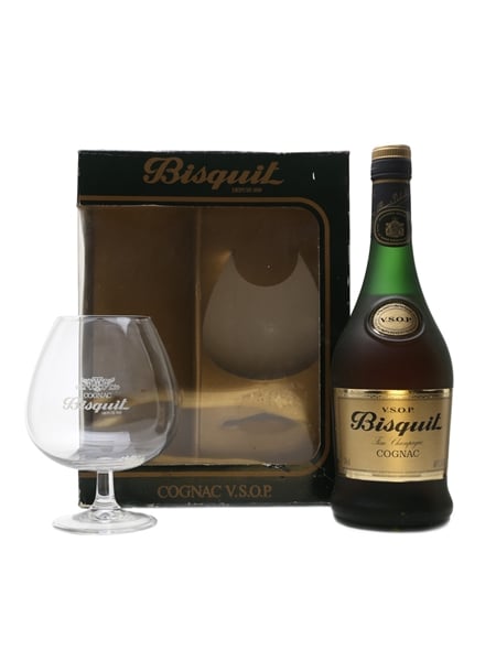 Bisquit VSOP Cognac Bottled 1980s - Glass Pack 70cl / 40%