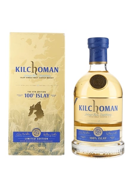 Kilchoman 100% Islay Bottled 2016 - 6th Edition 70cl / 50%