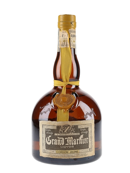 Grand Marnier Cordon Jaune Liqueur Bottled 1980s - Spain 70cl / 40%