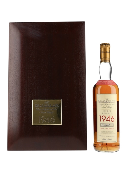 Macallan 1946 52 Year Old Select Reserve  70cl / 40%