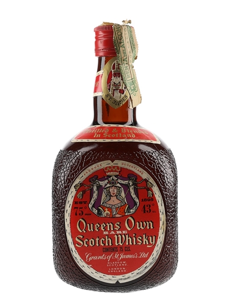 Queens Own Scotch Whisky Bottled 1970s-1980s - Spanish Import 75cl / 43%