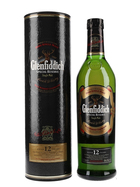 Glenfiddich 12 Year Old Special Reserve  70cl / 40%