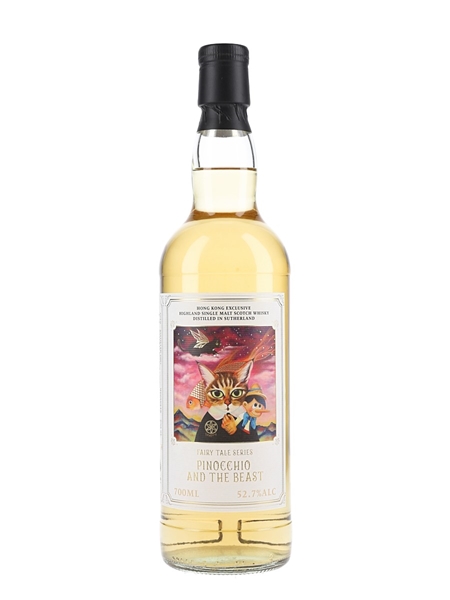 Distilled In Sutherland 13 Year Old Fairy Tale Series - Pinocchio And The Beast 70cl / 52.7%