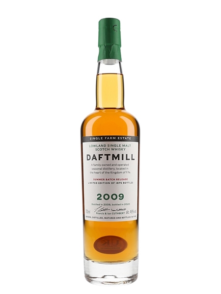 Daftmill 2009 Bottled 2020 - Summer Batch Release 70cl / 46%