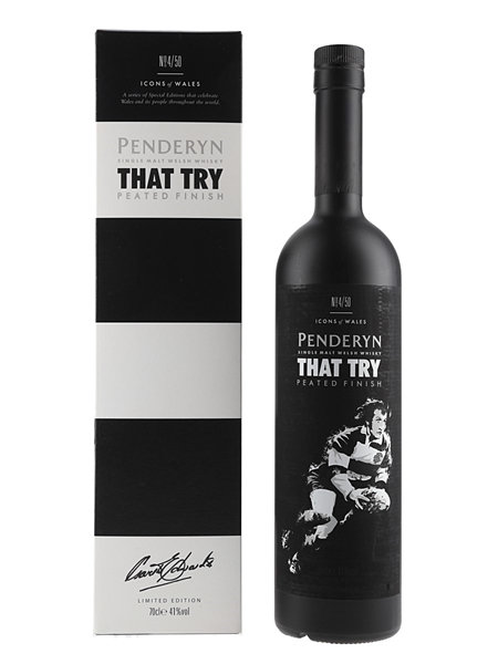 Penderyn Icons of Wales Number 4 - That Try 70cl / 41%