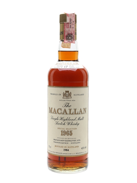 Macallan 1965 17 Year Old 75cl / 43%