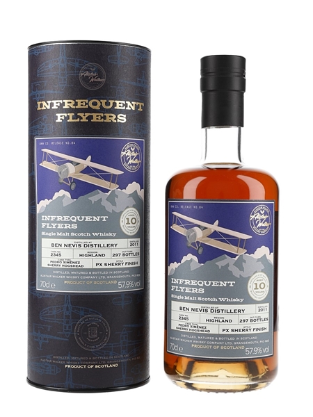 Ben Nevis 2011 10 Year Old Cask 2345 Bottled 2022 - Infrequent Flyers 70cl / 57.9%