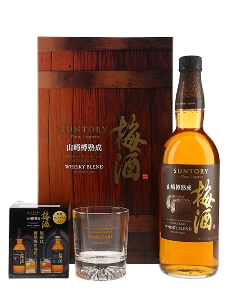 Suntory Yamazaki Plum Liqueur - Glass Gift Pack  75cl / 17%