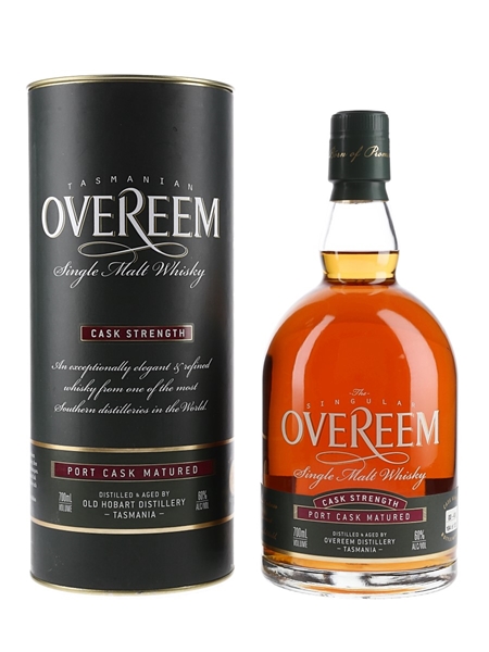 The Singular Overeem Cask Strength Port Cask Matured  70cl / 60%